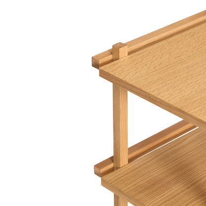 Crayon Rullebord Naturlig - 70x38xh70cm