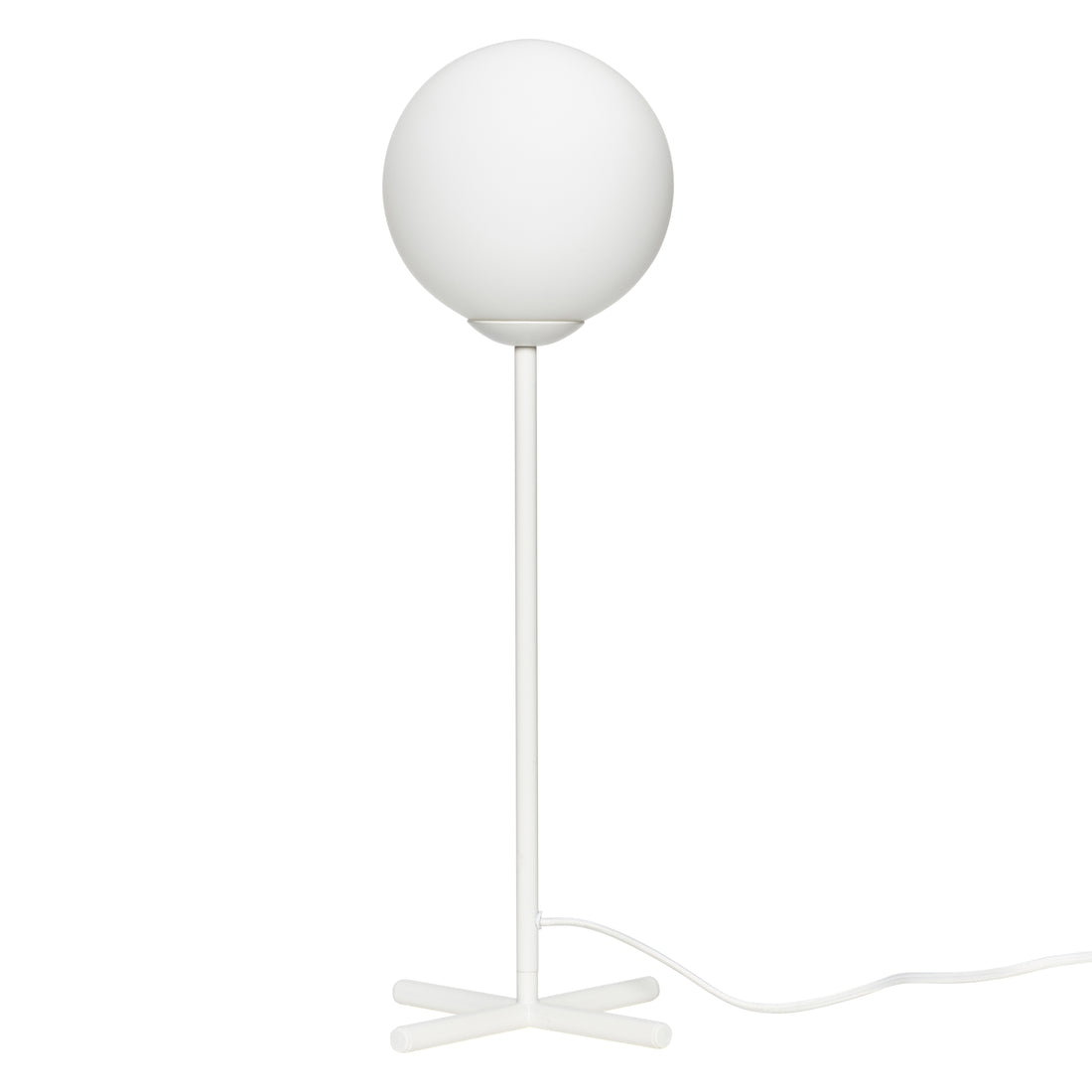 Champ Table Lamp White - Ø20xh50cm, G9/ 18W/ LED 10W