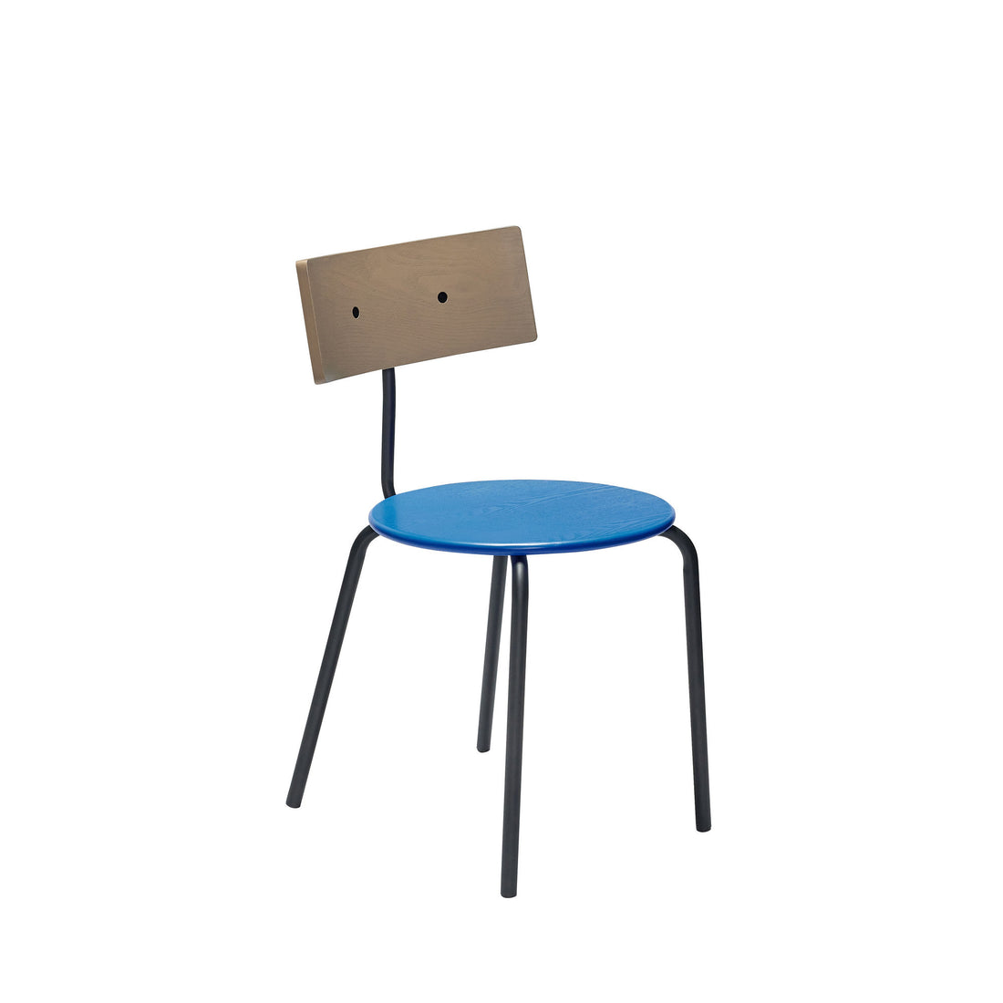 Hübsch Koi Dining Chair Blue/Brown/Black