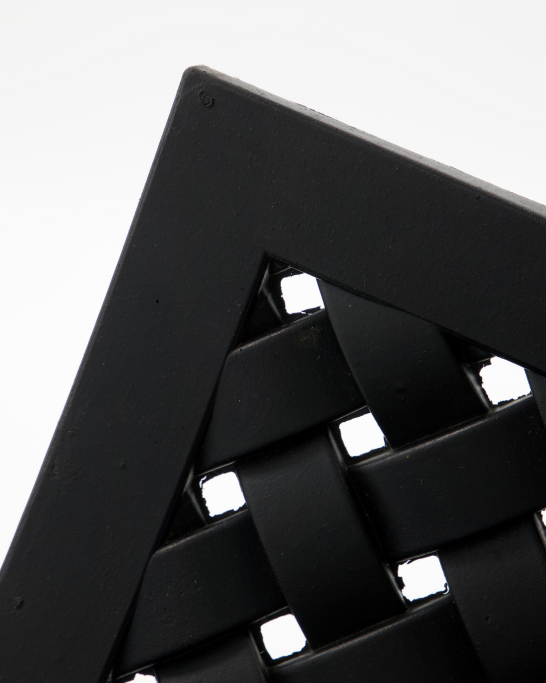 Dørmatte, HDBraid, Sort 90x60 cm