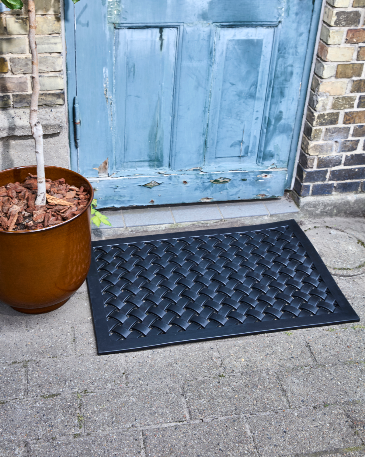 Dørmatte, HDBraid, Sort