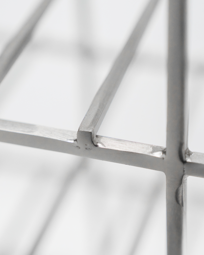 Bokhylle, HD24, sølvfinish