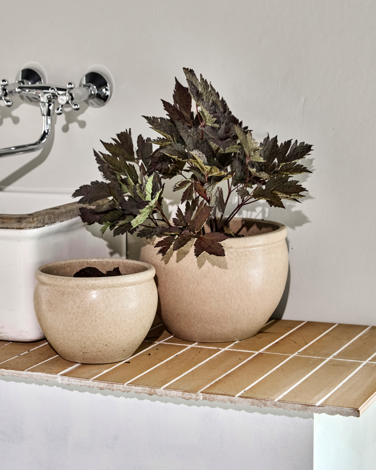 Blomsterpotte, HDVale, Beige