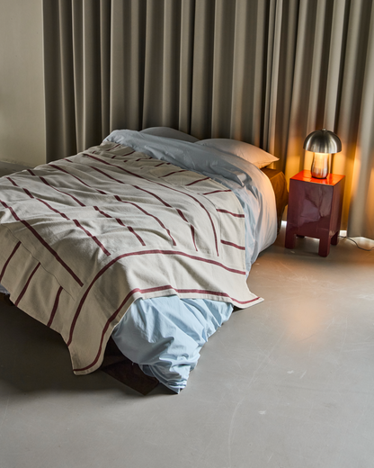 Sengeteppe, HDNula, off-white; Brun