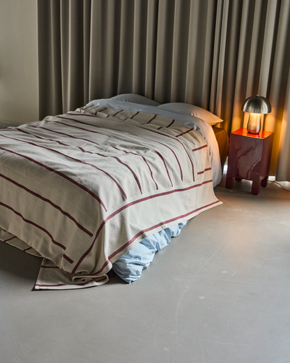 Sengeteppe, HDNula, off-white; Brun