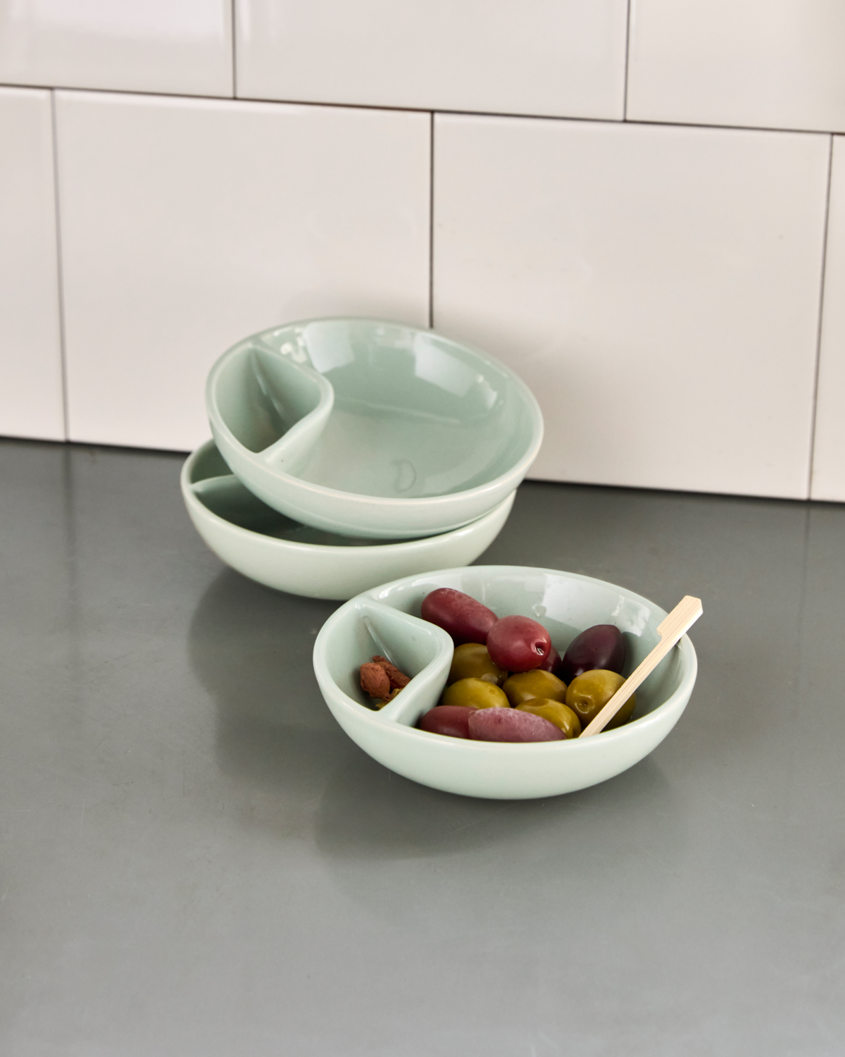 Serveringsskål, NVOlive, Mintgrønn