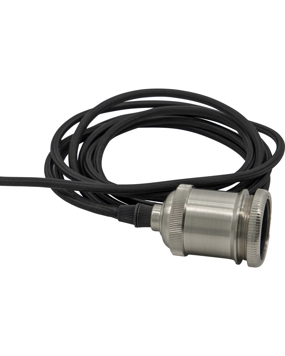 E27-sokkel, HDFly, sølvfinish