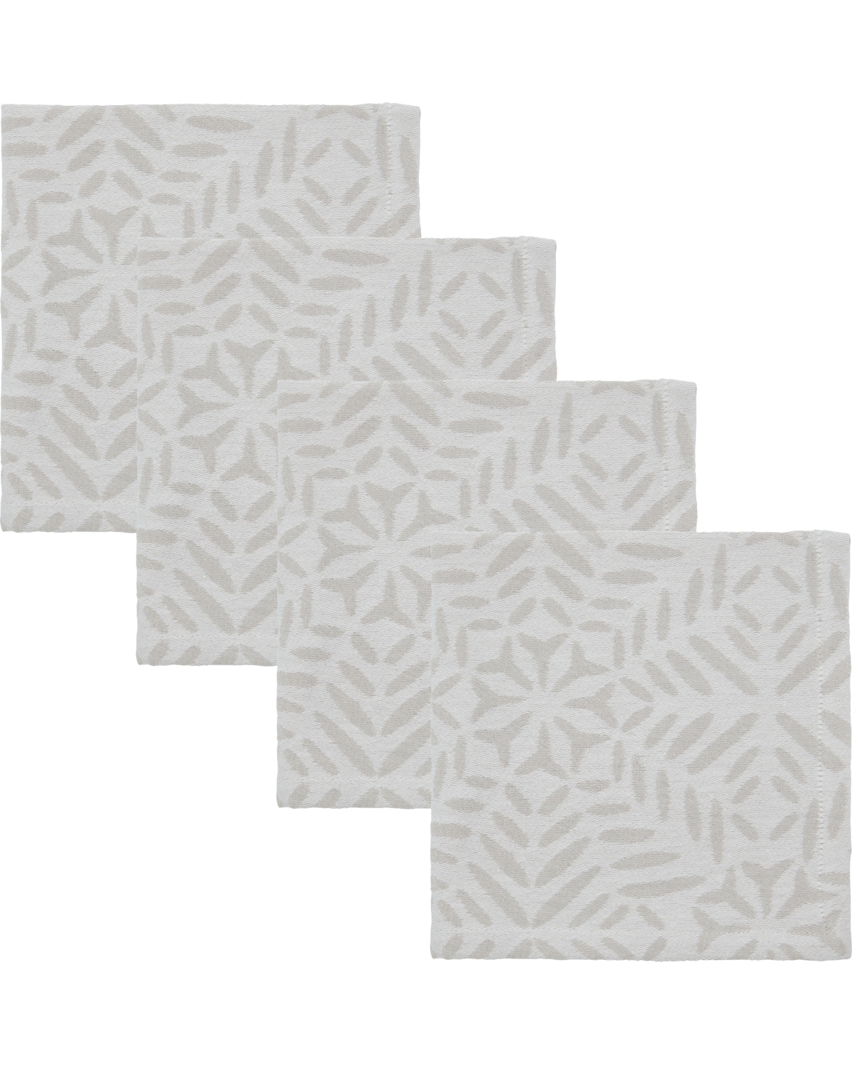 Servietter, HDClip, Hvit; Grå