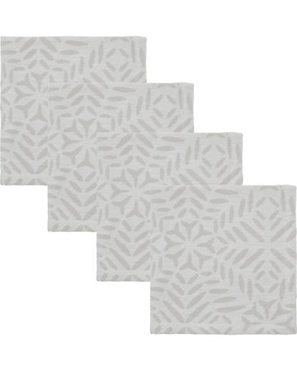 Servietter, HDClip, Hvit; Grå