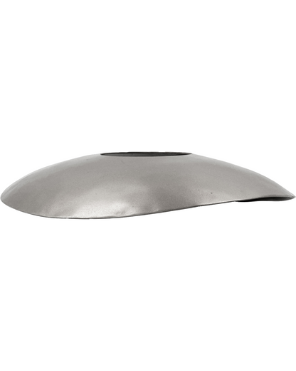 Lampeskjerm, HD-lue, børstet sølv