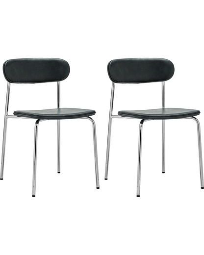 Stol, HDPova, Chrome; Mørk grønn