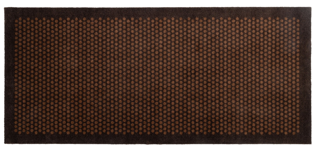 Nyheter - Teppe/hadde 90 x 200 cm - Dot/Cognac -Dark Brown