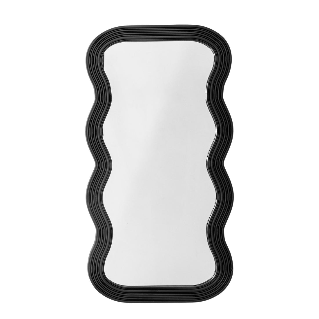 Bloomingville Parks Wall Mirror, Black, MDF