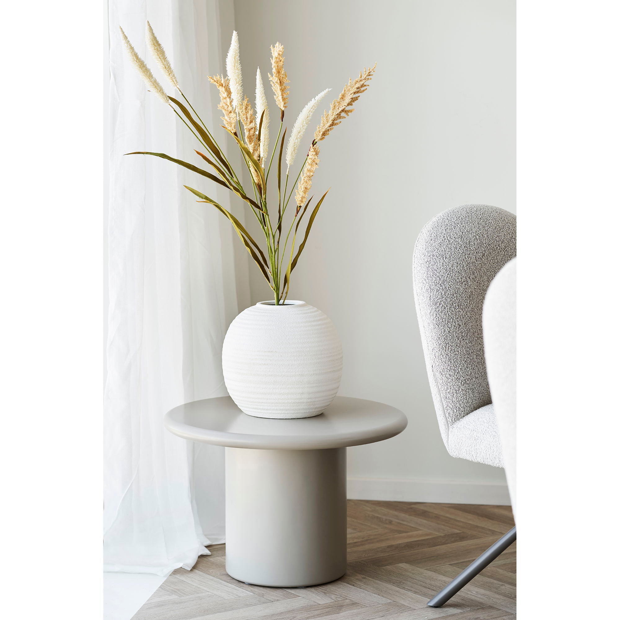 Deko gress - Deko gress, kunstig, beige/sand, 2 stilker, H: 130 cm
