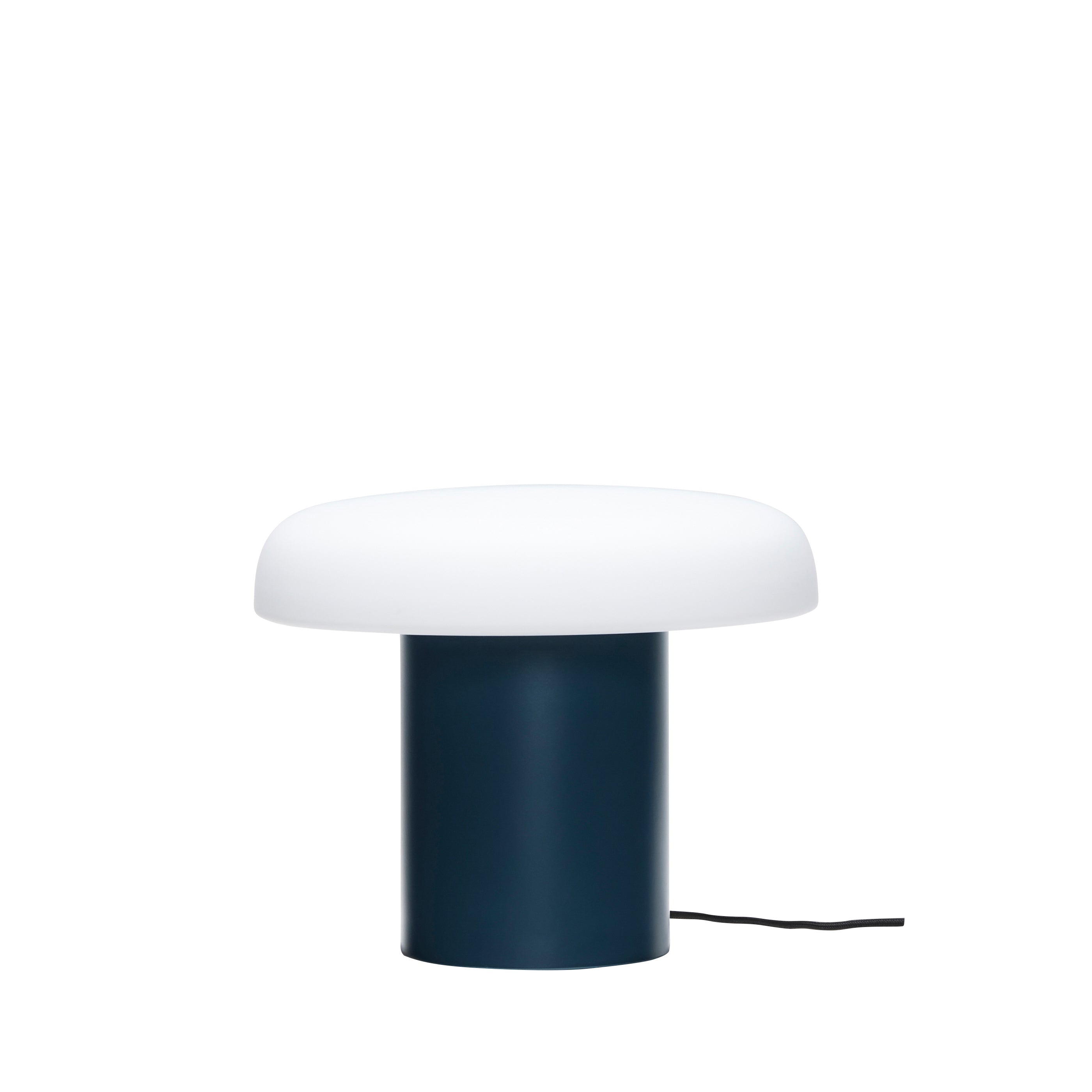 Ateliers bordlampe mørkeblå/hvit - Ø25XH20cm, E27,