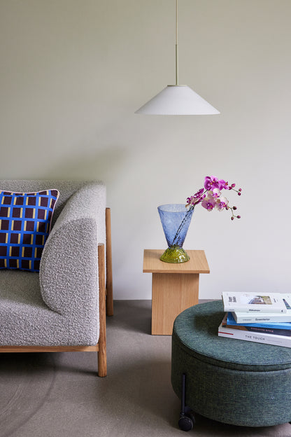 Solid anheng Hvit/Sand - ø44xh34cm, E27