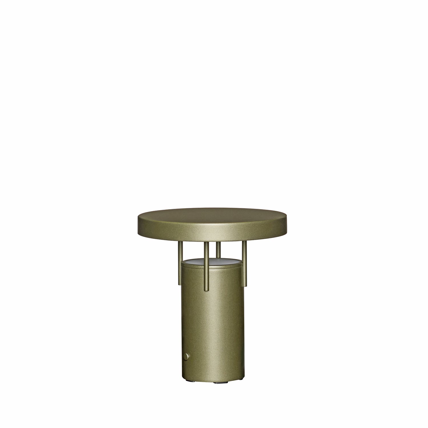 BringMe Bærbar Lampe Mini Metallic Mørkegrønn - ø18xh20cm