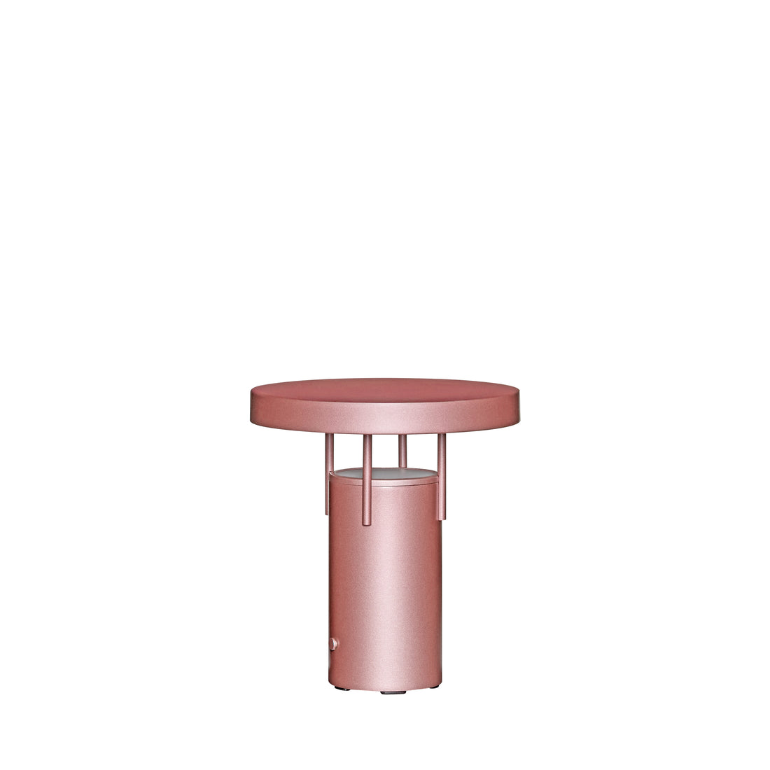 BringMe Bærbar Lampe Mini Metallic Rosa - ø18xh20cm