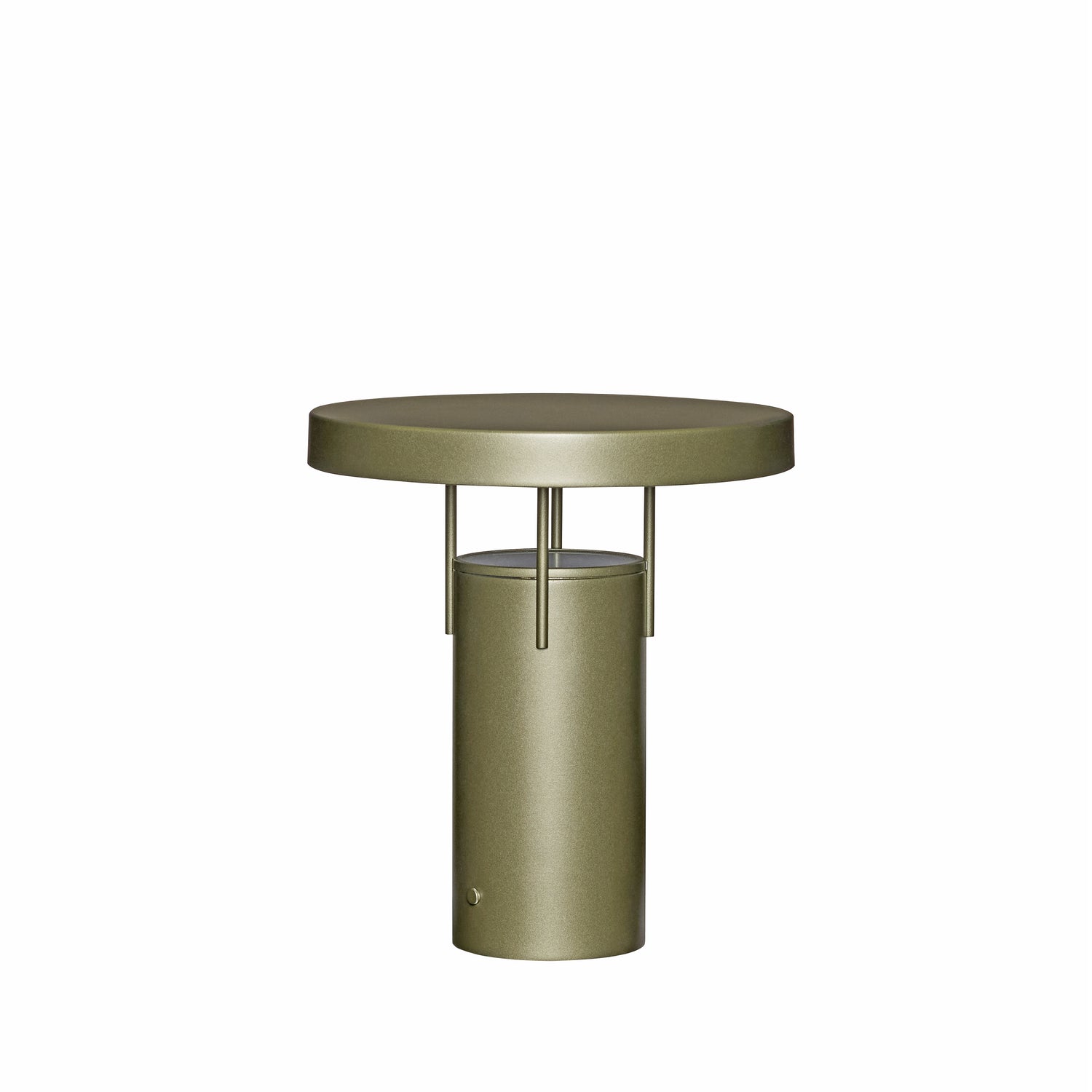 BringMe Bærbar Lampe Metallic Mørkegrønn - ø25xh28cm