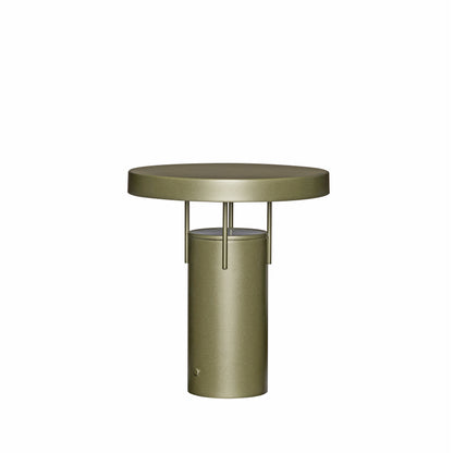 BringMe Bærbar Lampe Metallic Mørkegrønn - ø25xh28cm