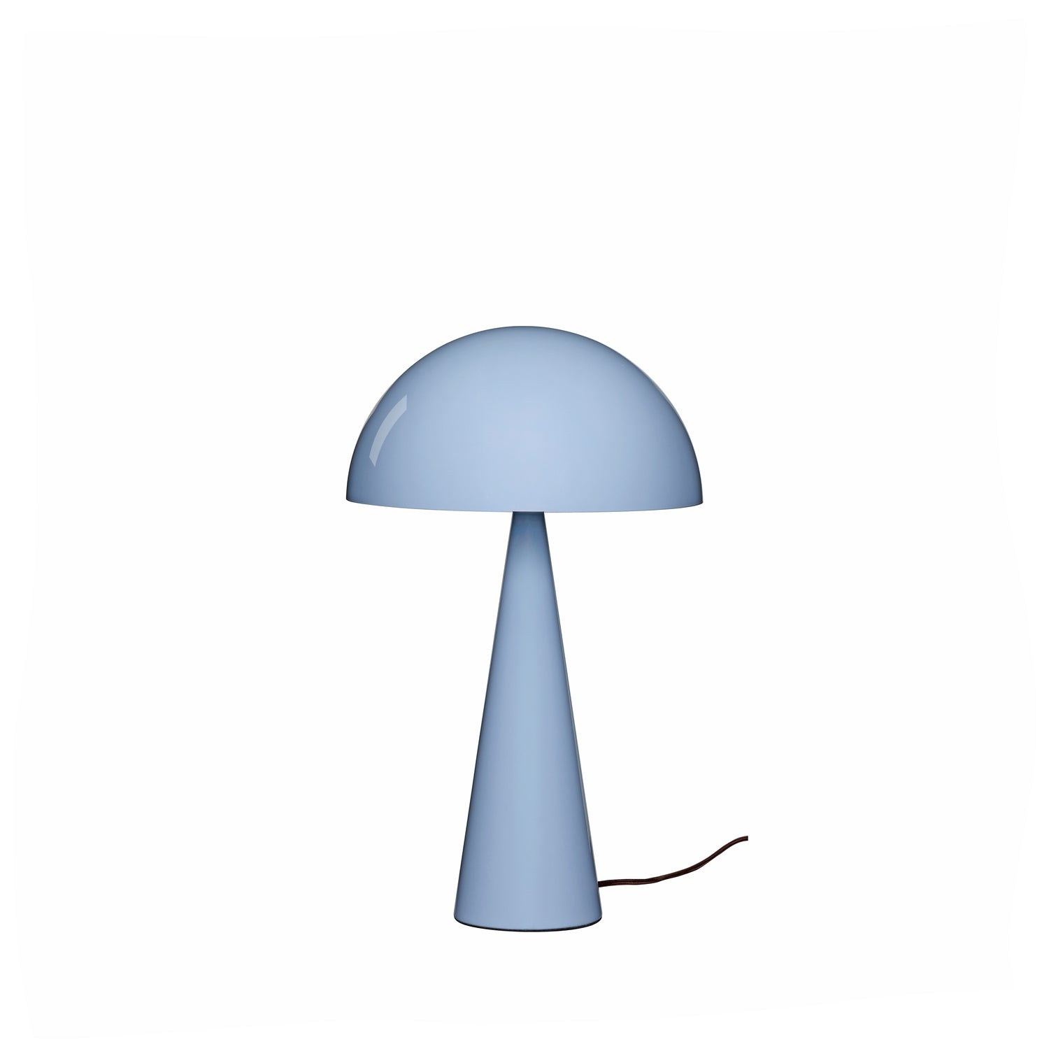 Mush Bordlampe Høy Isblå - ø30xh50cm