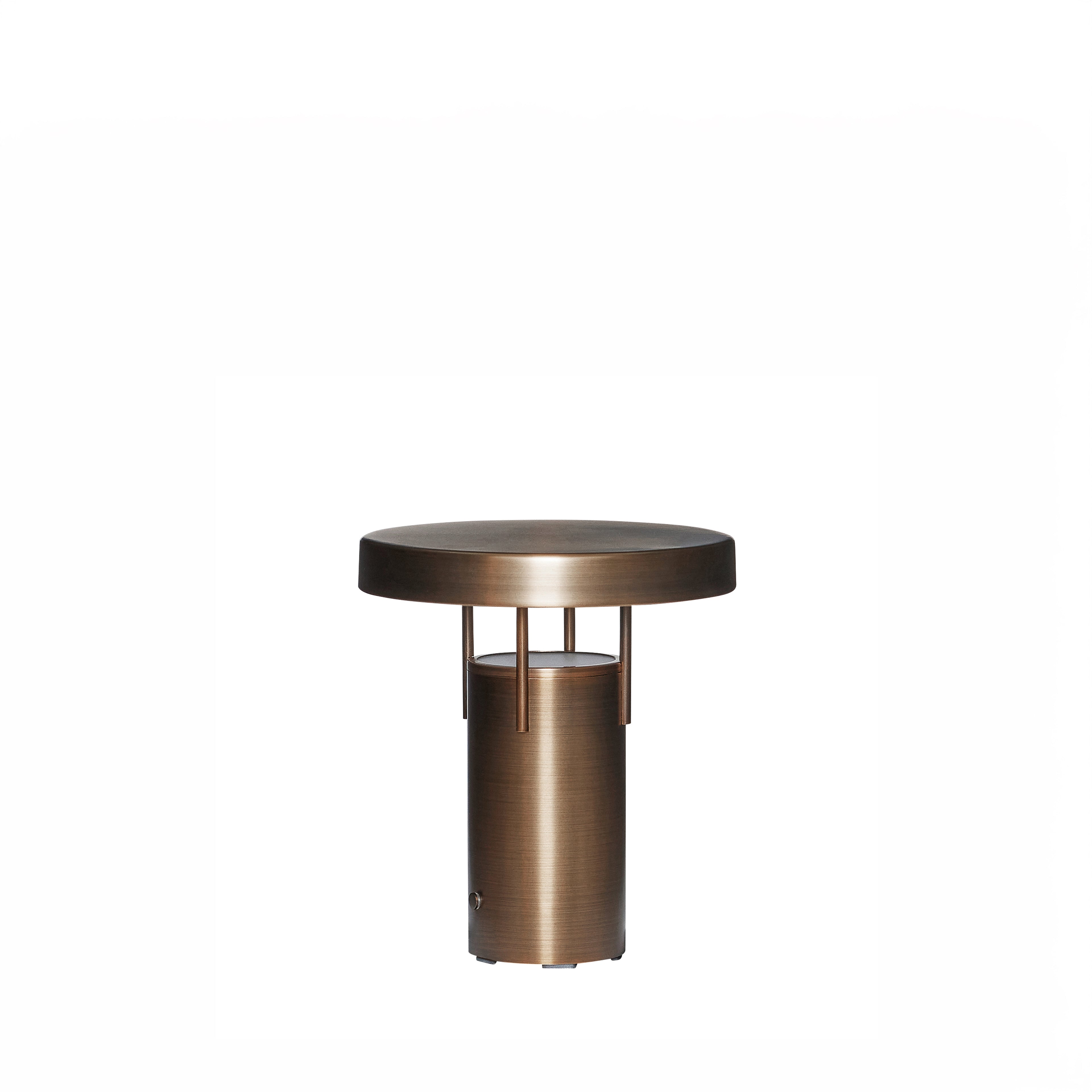 BringMe Bærbar Lampe Mini Burnished Messing - ø18xh20cm