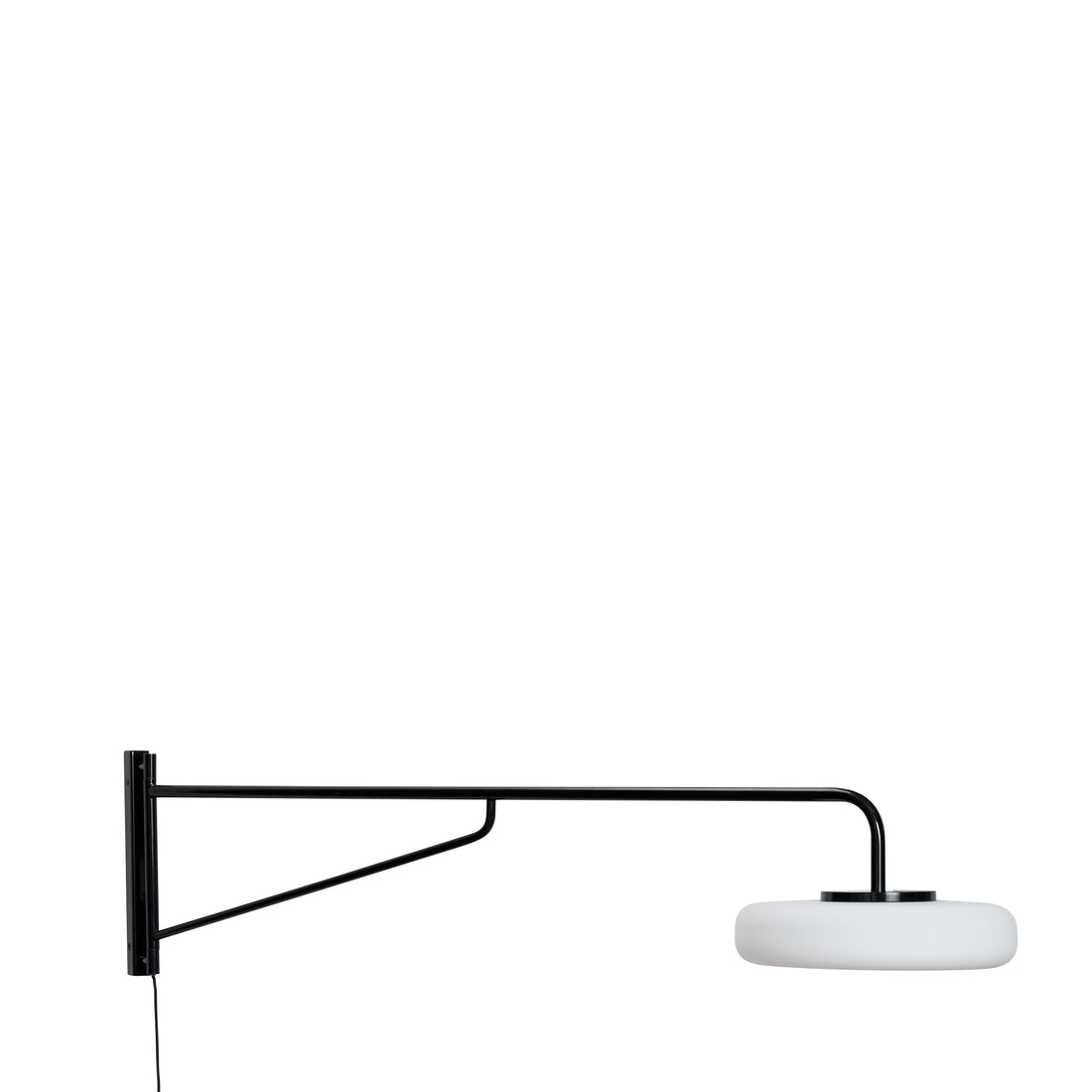 Sway Vegglampe Sort - 120x30xh28cm