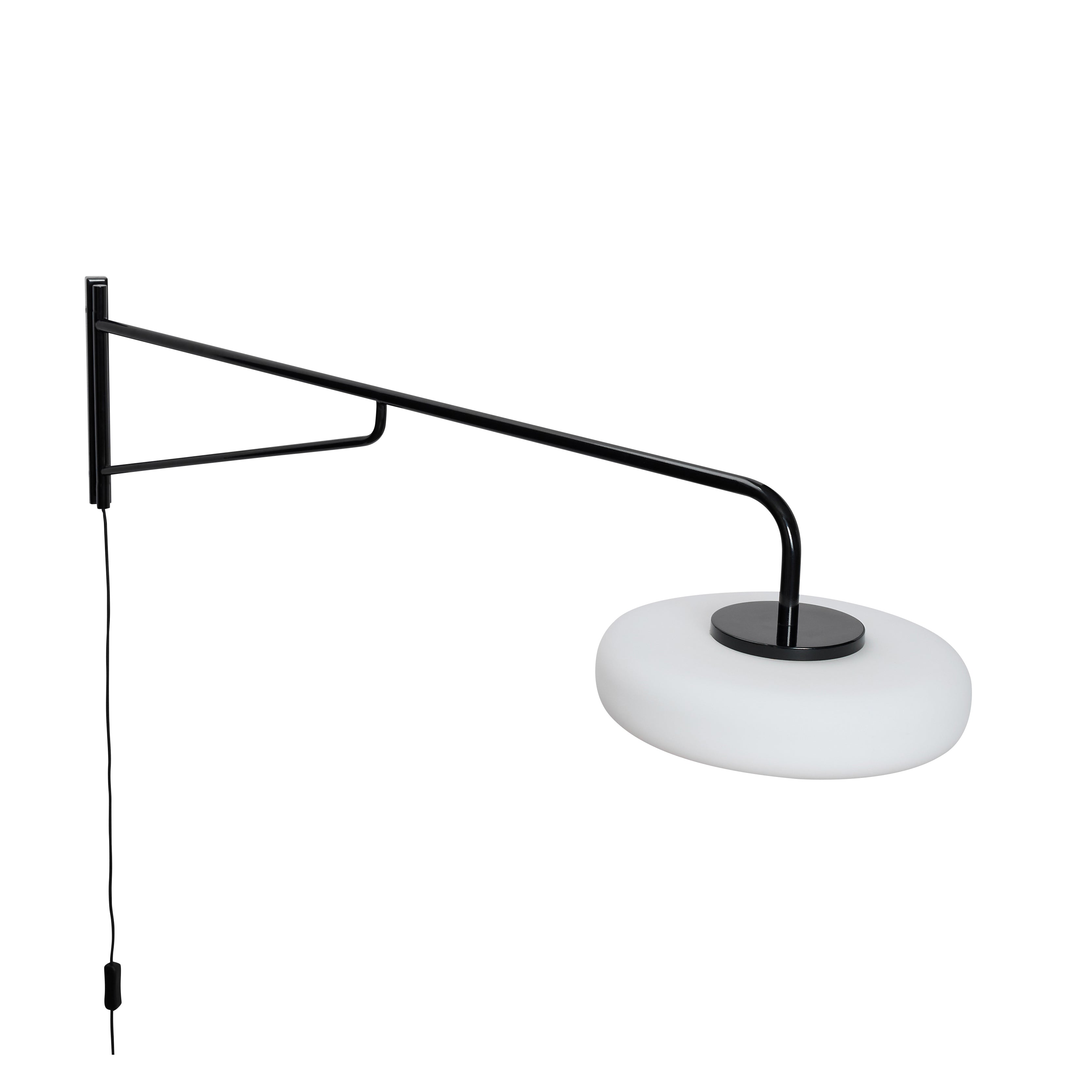 Sway Vegglampe Sort - 120x30xh28cm