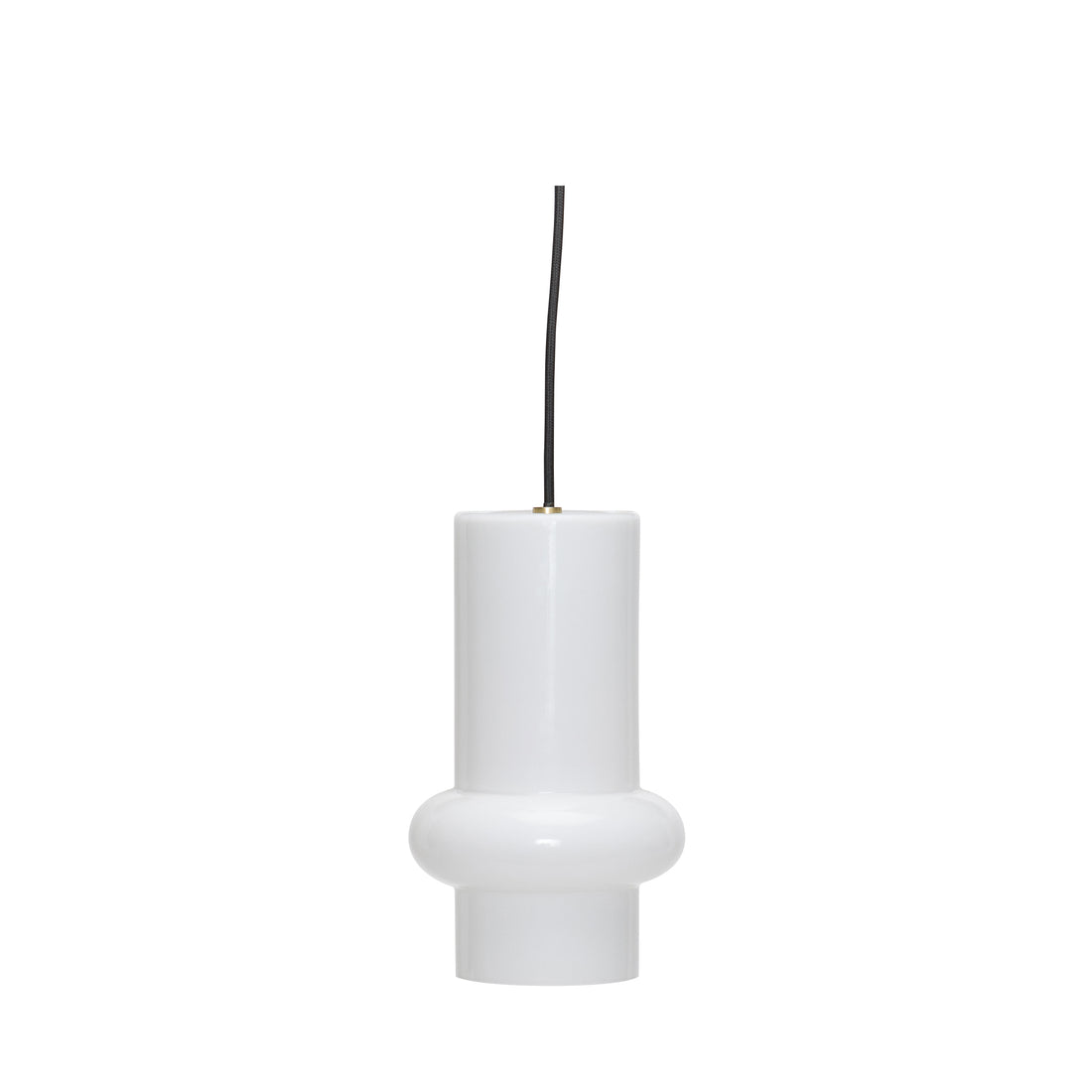 Pill Pendant Blank White - ø15xh25cm,