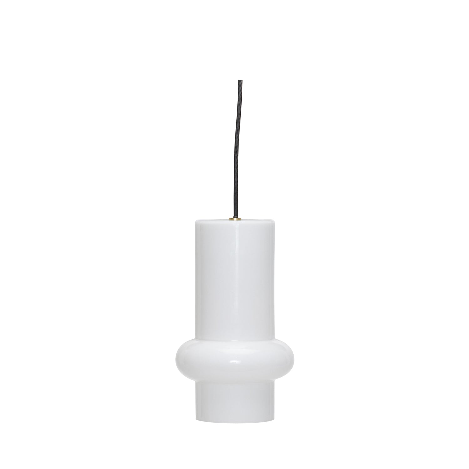 Pill Pendant Blank White - ø15xh25cm,