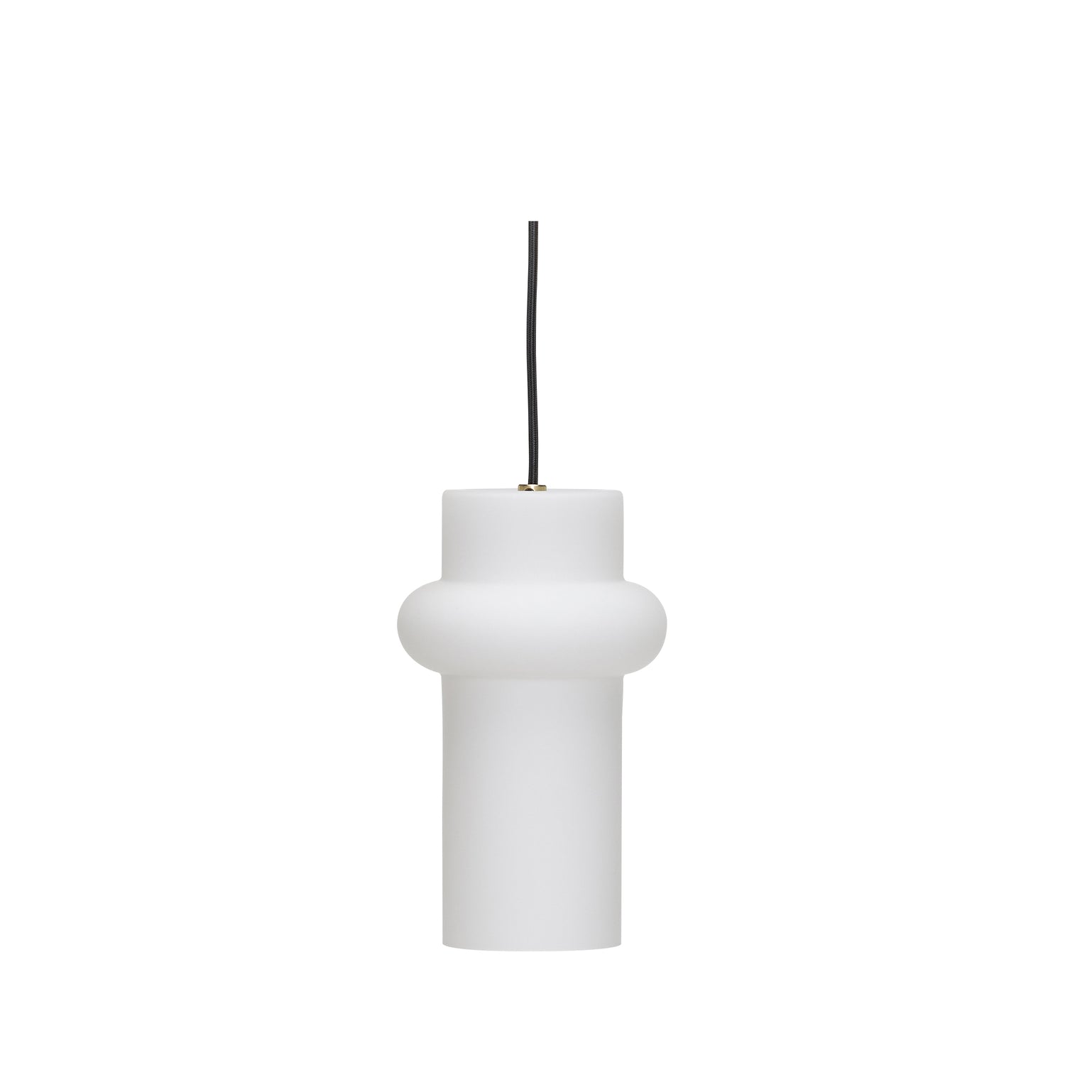 Pill Pendant Up Matt White - ø15xh25cm,