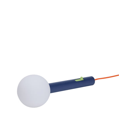 Talc Vegglampe Blå - ø10xh30cm,