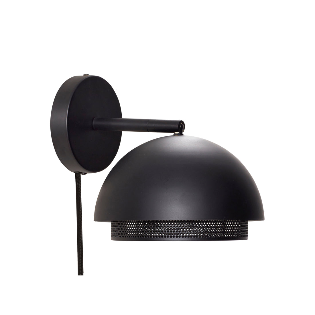 Hübsch Edge Wall Lamp Black