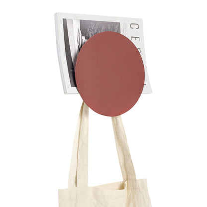 Dobbel magasinholder med krok Rød - ø22x8cm