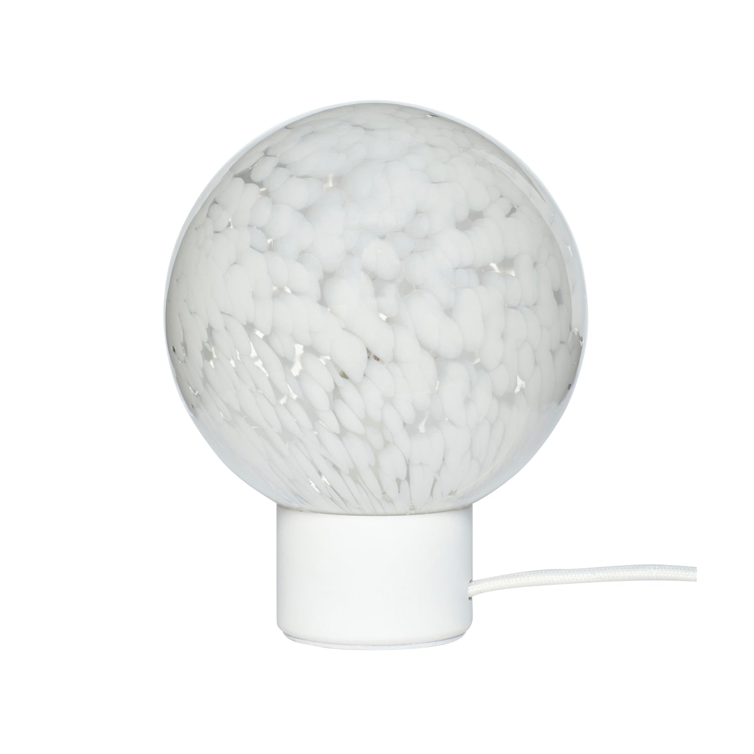 Skybord lampe hvit - Ø15xh21cm