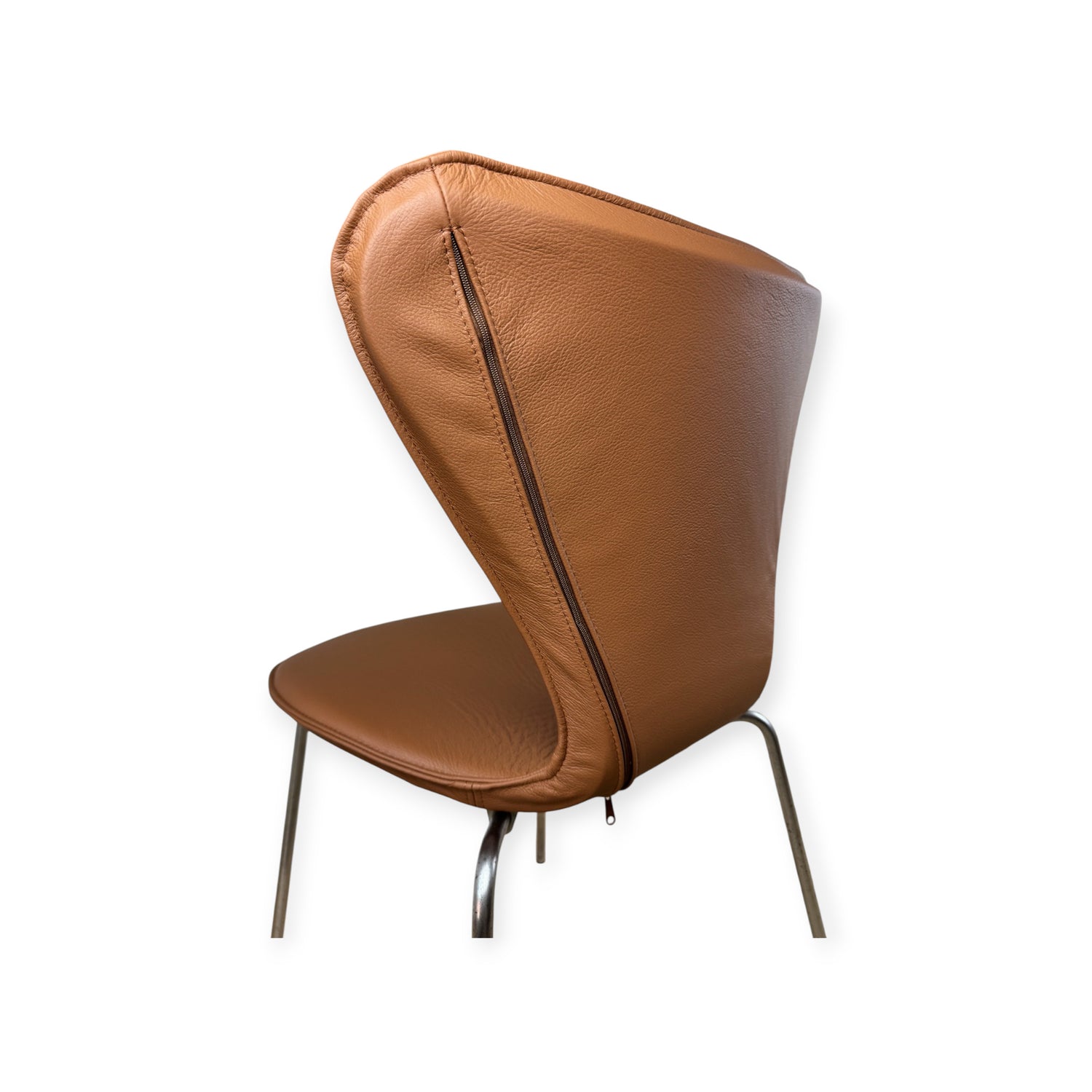 Fullt deksel til Arne Jacobsen 3107 stol i svart skinn