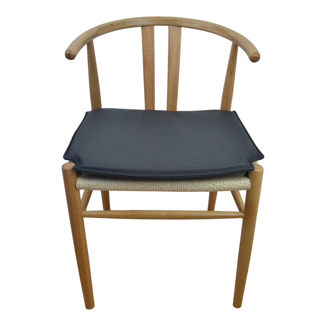 Pute til Jysk Guderup I - Svart skinn