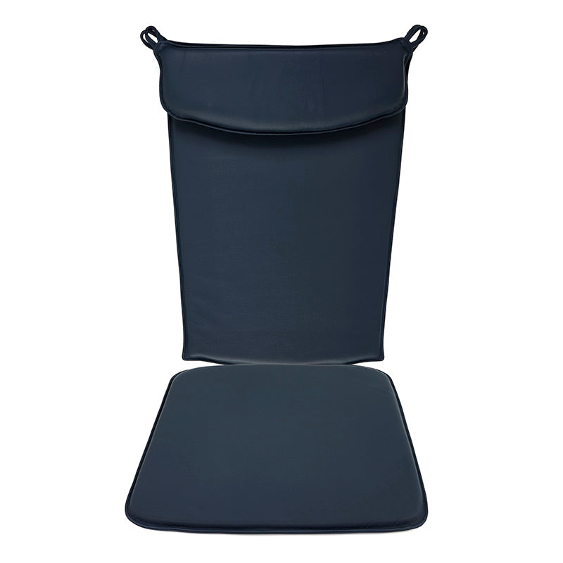 J16 Rocking Chair Pute Sett i Navy Leather