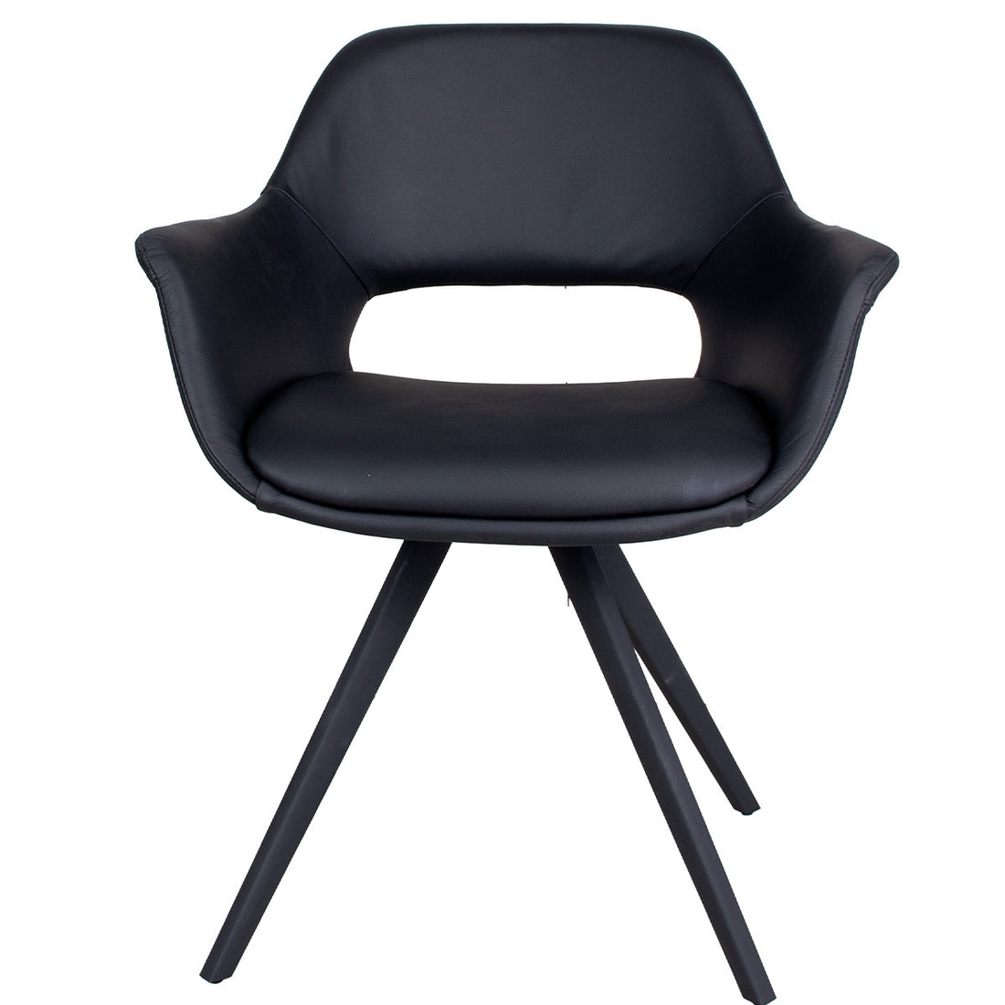 Spisebordstol Fenja Black Pu