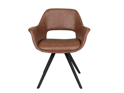 Spisebordstol Fenja Cognac Pu