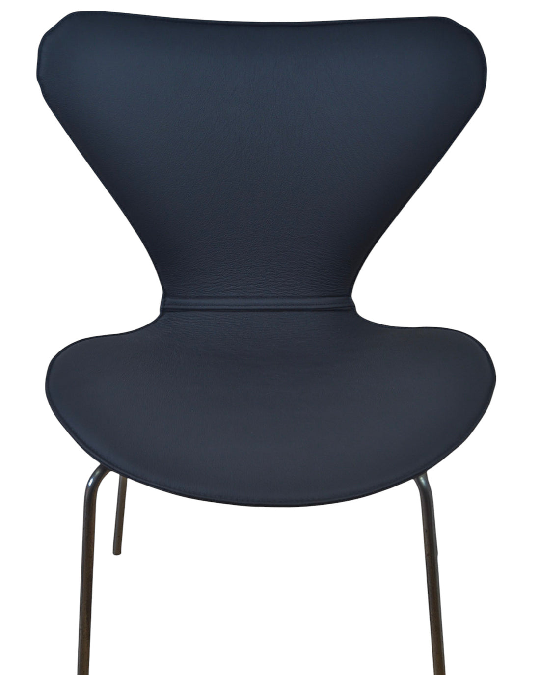 Fullt deksel til Arne Jacobsen 3107 stol i svart skinn