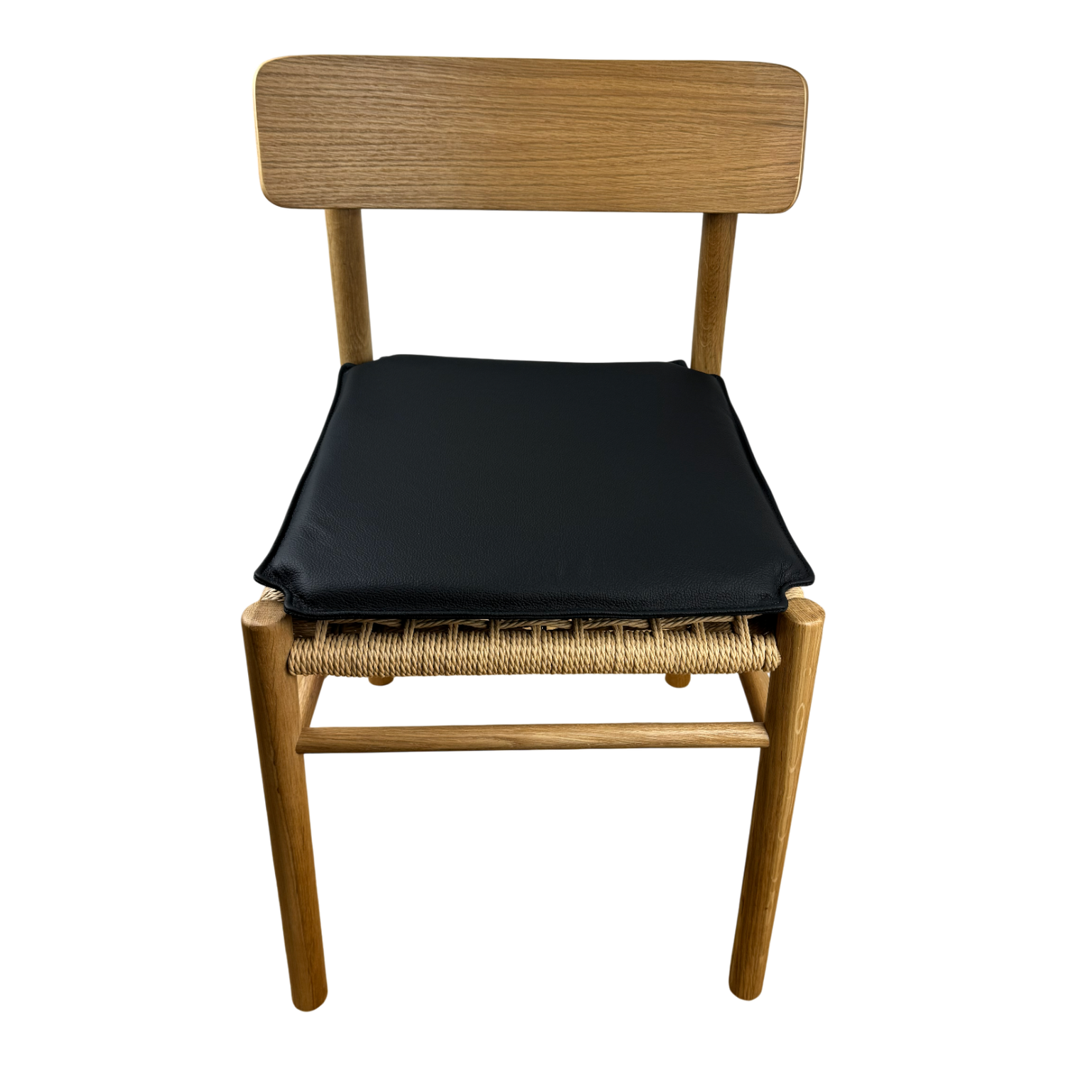 Pute til Jysk islev i - sort skinn