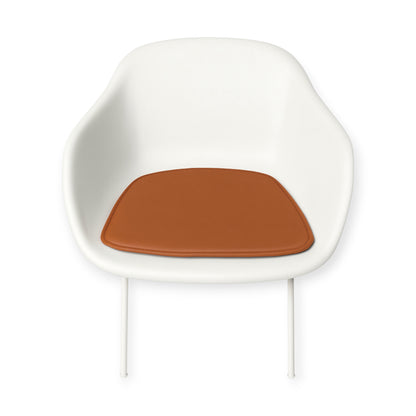 Luksuspute til Muuto Fiber lenestolstol i - Cognac Leather