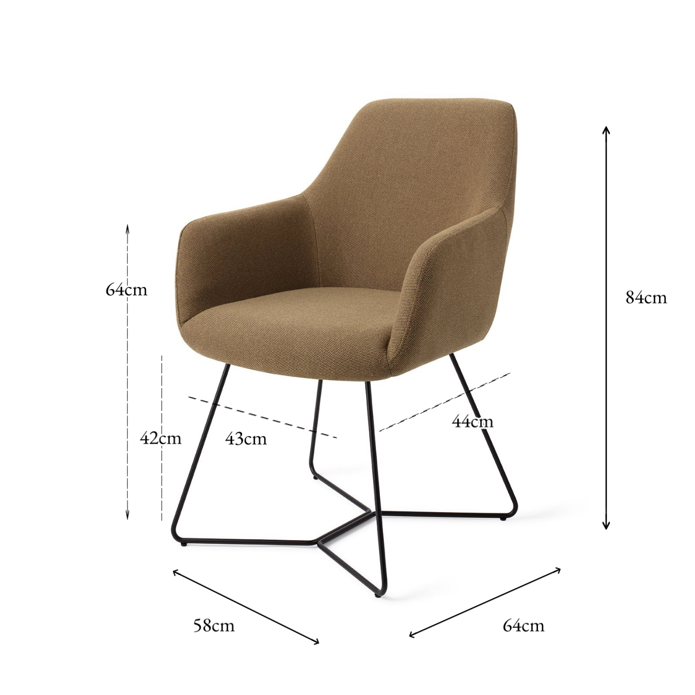 Hiroo spisestol Willow