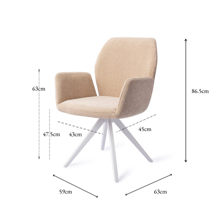 Misaki Dining Chair Funky Fudge