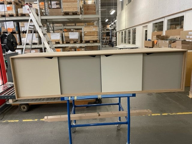 Utstillingsmodell - Andersen Furniture - S1 Sideboard - L200XD50XH68 cm - Oak/SOAP med flerfargede dører