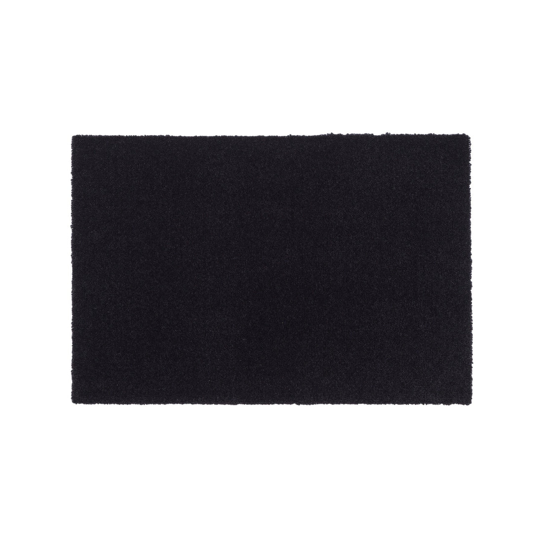 Gulvmatte 40 x 60 cm - uni farge/svart
