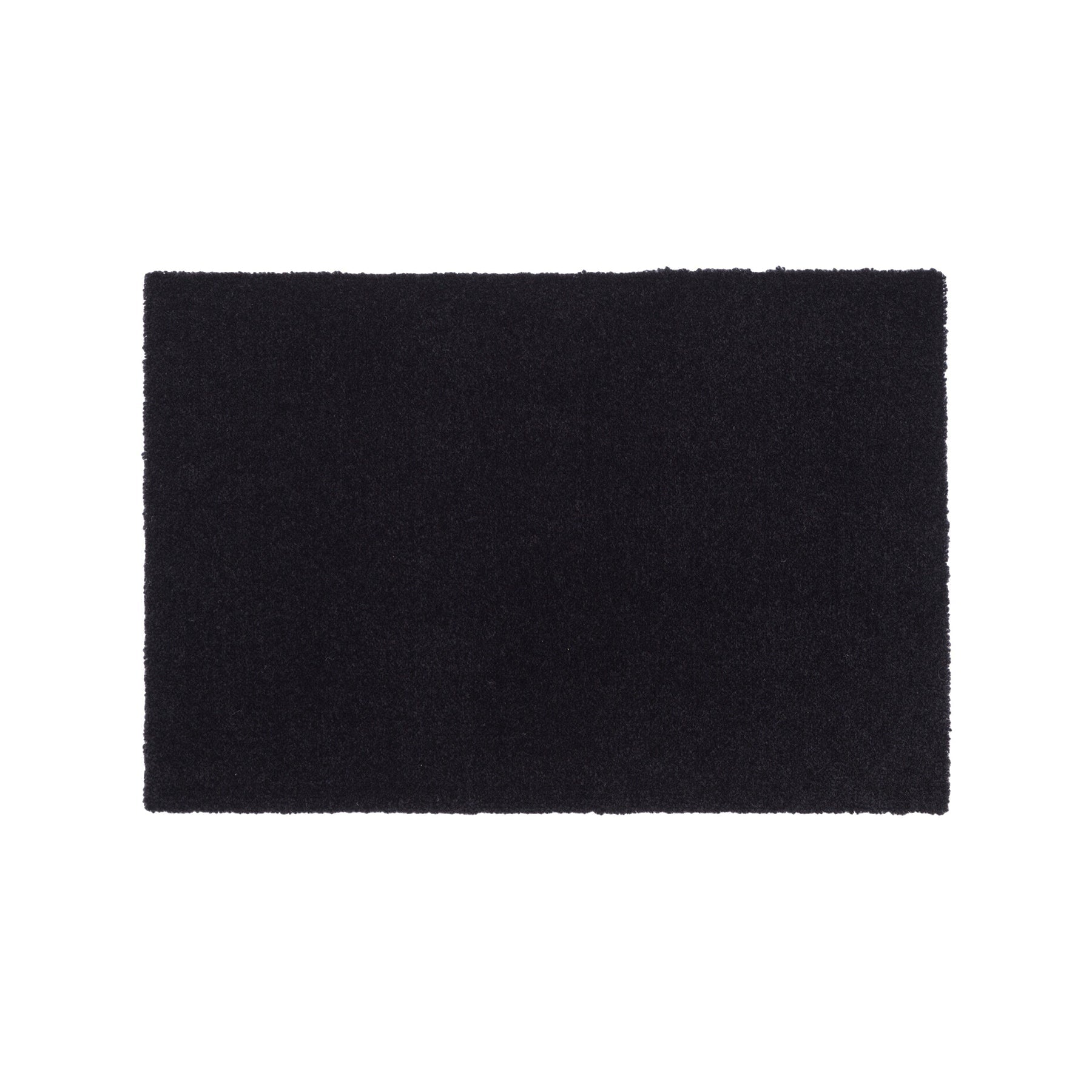 Gulvmatte 40 x 60 cm - uni farge/svart