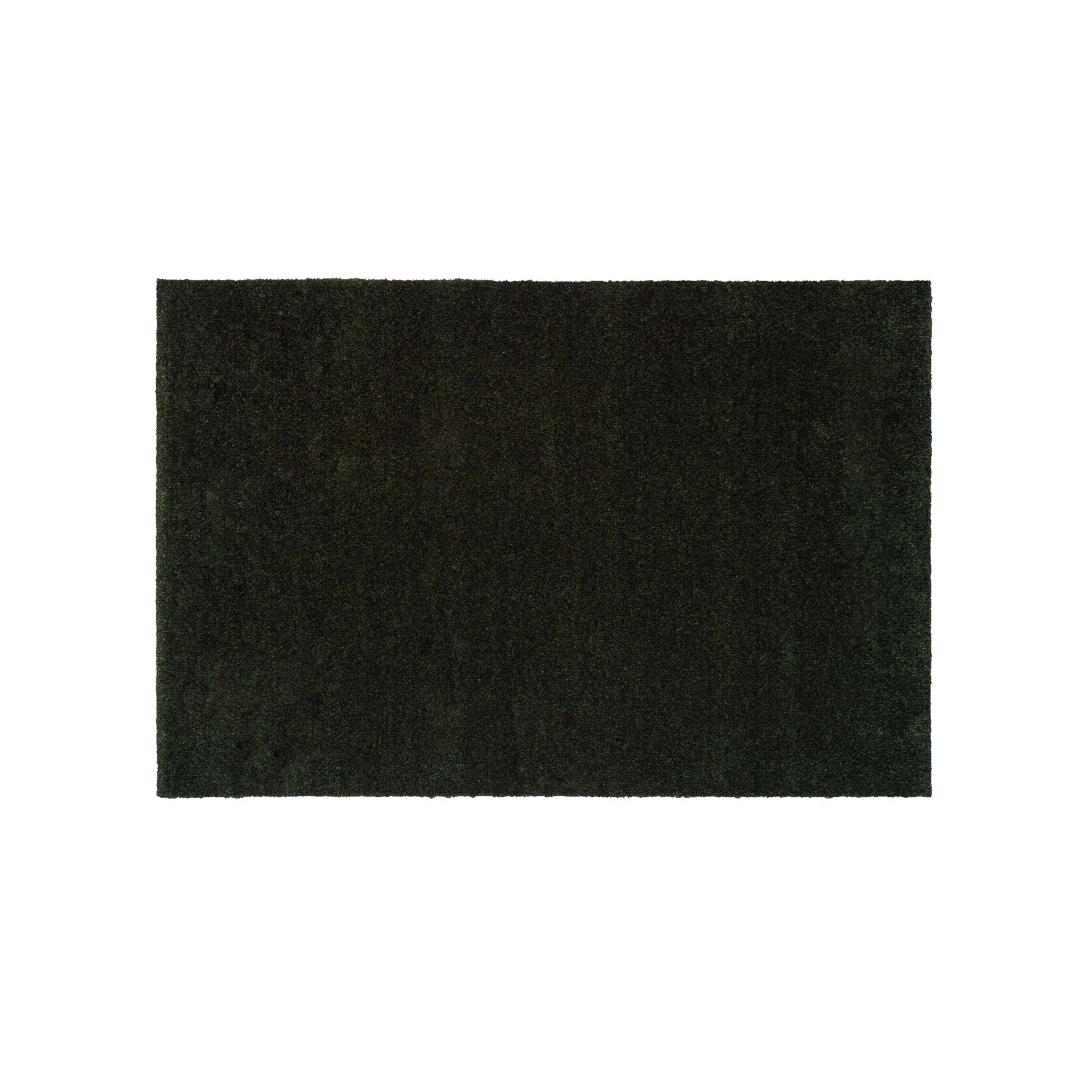 Gulvmatte 40 x 60 cm - uni farge/mørkegrønn