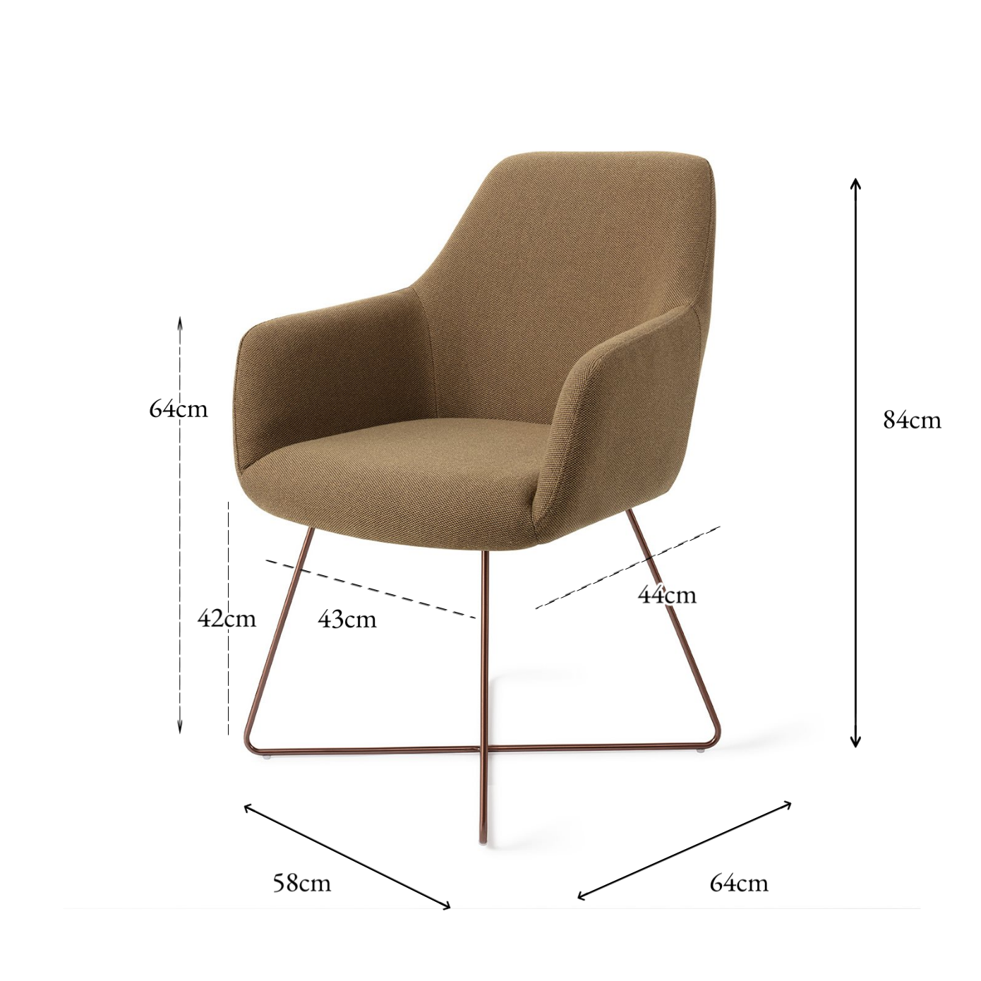 Hiroo spisestol Willow